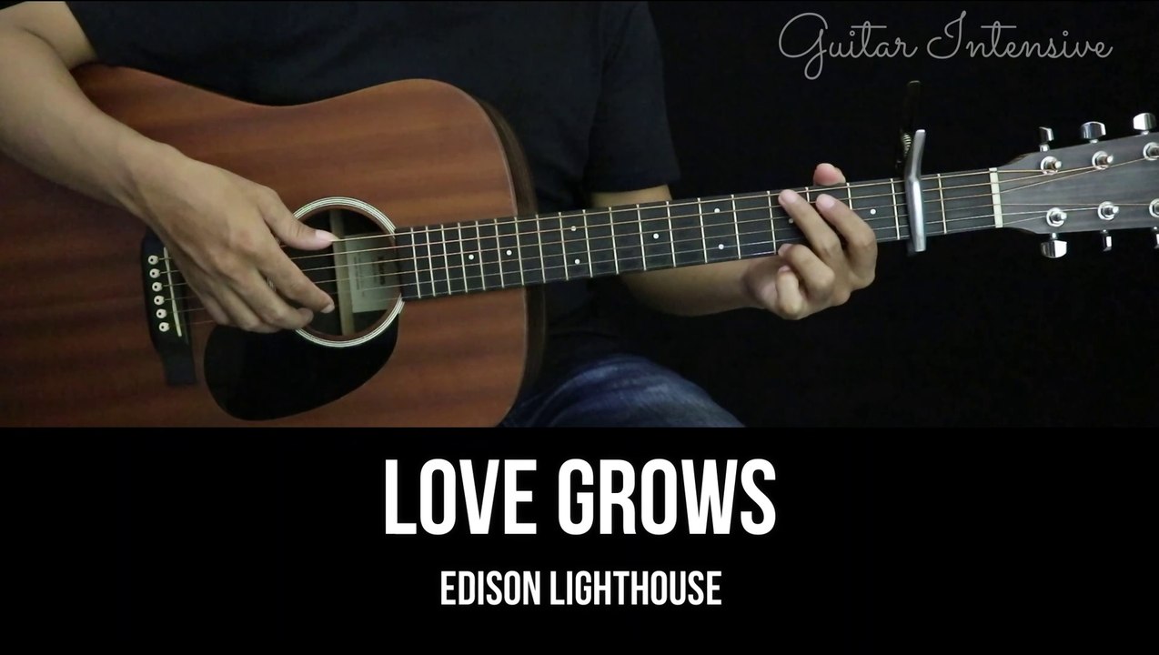 Love Grows Edison Lighthouse EASY Guitar Tutorial with Chords