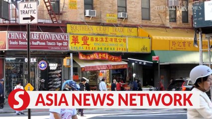 Download Video: The Straits Times | Chinese Americans recount racial discrimination they face living in New York's Chinatown