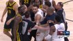 Draymond ejected after fiery clash with Mitchell