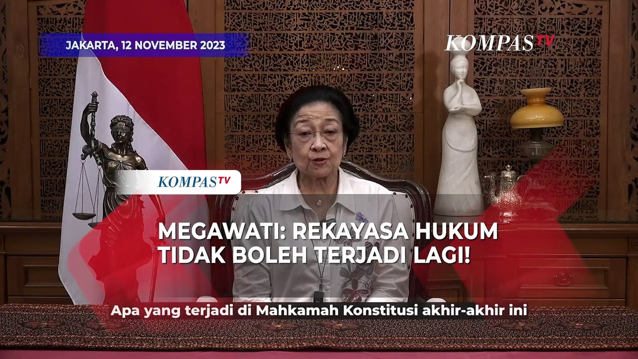 Megawati: Apa Yang Terjadi di MK Telah Sadarkan...