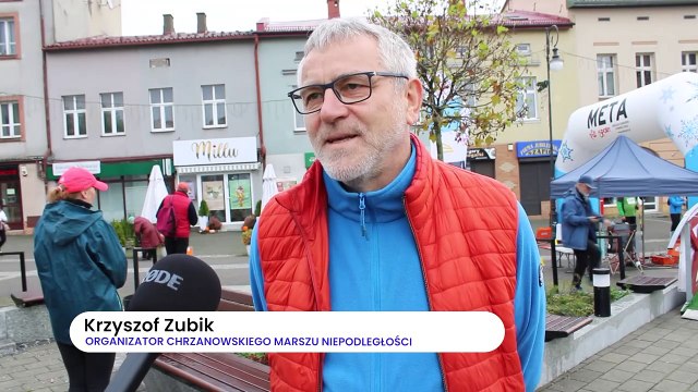 Chrzanów - nordic walking marsz niepodległości