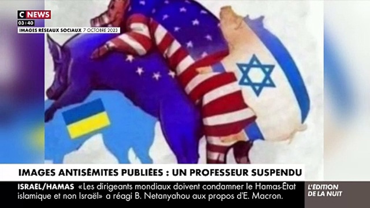 Au lycée Jean de la Fontaine dans le 16e arrondissement de Paris, un professeur de philosophie a publié des images à caractère antisémite sur son compte Instagram.