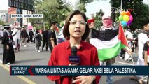 Warga Lintas Agama Padati Aksi Bela Palestina di Sepanjang CFD Bekasi!