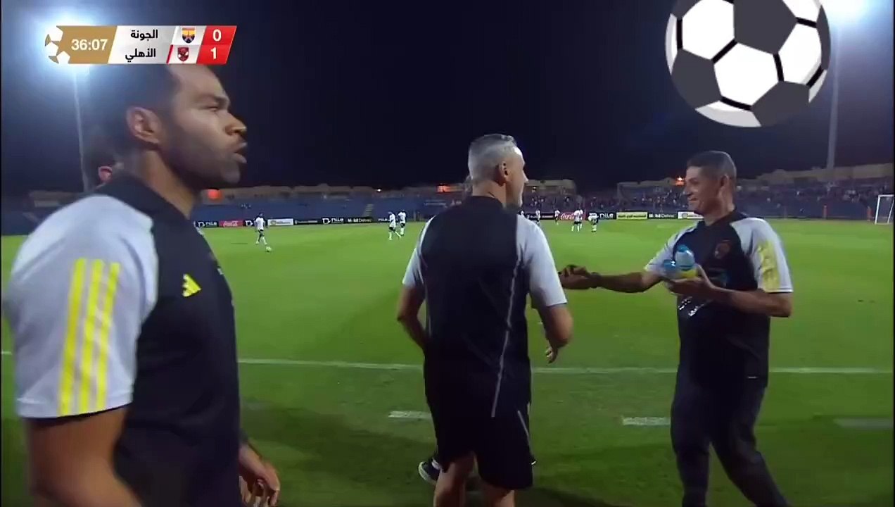 اهداف مباراه الجونه والأهلى الجولة الرابعه 2023/2024