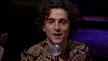Timothée Chalamet channels Willy Wonka during SNL monologue as he sings about end of actors’ strike