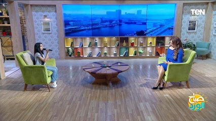 صوت وأداء وموهبة وإبداع.. الطفلة ساندرا عماد تغني "مين يشتري الورد مني"