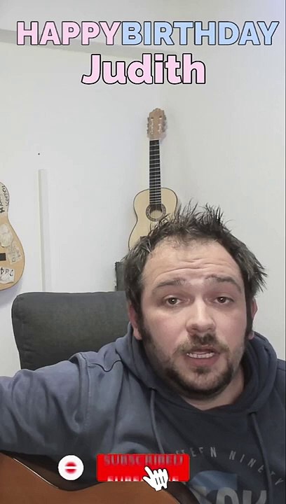 Happy Birthday, Judith! Geburtstagsgrüße an Judith