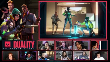 DUALITY - VALORANT [ Reaction Mashup Video ] Shroud, Pokimane ,etc...