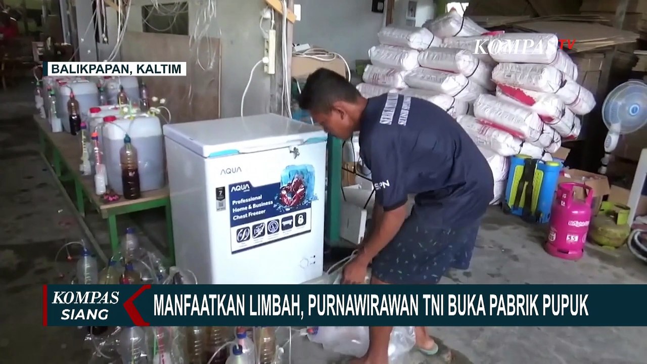Purnawirawan TNI AD di Balikpapan Berhasil Olah Limbah jadi Pupuk Organik Cair dan Padat!