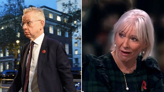 Nadine Dorries questions if Michael Gove was ‘drunk’ when confronted by Palestine protesters