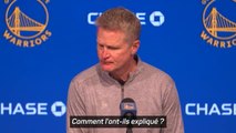 Warriors - Kerr revient sur l'expulsion de Green