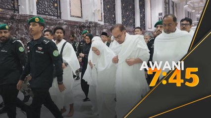 Anwar berlepas dari Riyadh ke Jeddah tunai umrah
