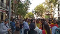 Miles de personas cerca de Ferraz camino de manifestarse frente a la sede del PSOE