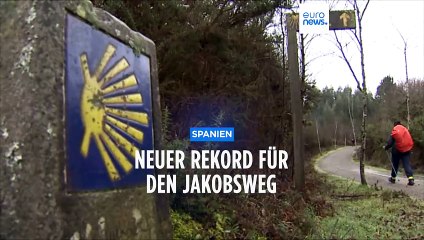 2023 neues Rekordjahr für den Jakobsweg in Santiago de Compostela