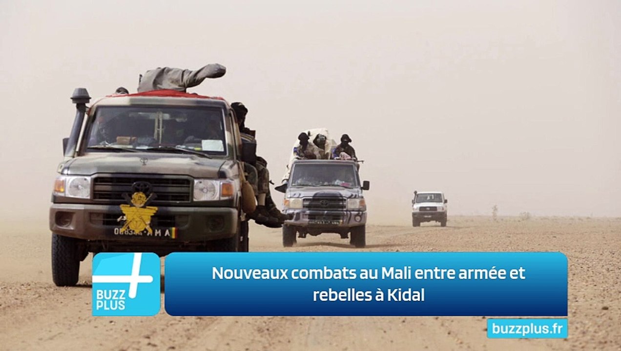 Nouveaux combats au Mali entre armée et rebelles à Kidal