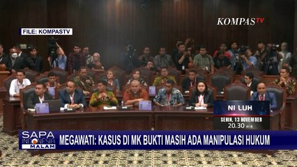 Soal Politik Jelang Pemilu, Megawati Soroti Kasus MK Hingga Manipulasi Hukum Karena Kekuasaan
