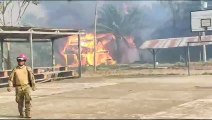 ​”Hemos llorado de susto”: Familias de Bella Vista perdieron sus casas y plantaciones frutales por los incendios   