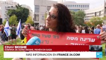 El movimiento ciudadano en Israel que apoya a las familias de rehenes y desaparecidos por Hamás