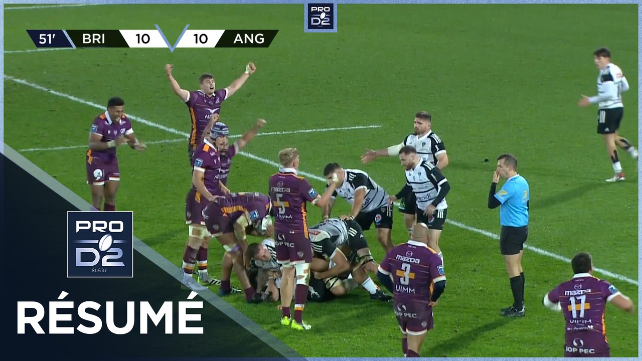 PRO D2 Saison 2023-2024 J10 - Résumé CA Brive-Soyaux-Angouleme XV