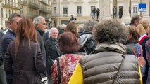 Rassemblement contre l'antisémitisme Nîmes (Gard).