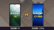 Xiaomi 14 vs Xiaomi 13 Pro