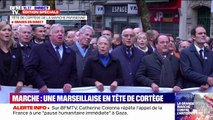 Marche contre l'antisémitisme: les personnalités politiques et religieuses entonnent La Marseillaise