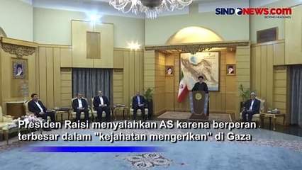 Menurut Presiden Iran, Amerika Serikat Bersalah dalam Serangan Israel di Gaza