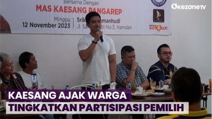 Kunjungi Medan, Ketum PSI Kaesang Ajak Warga Tingkatkan Partisipasi Pemilih
