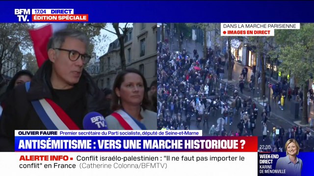 Olivier Faure (PS): L'introduction du conflit israélo-palestinien en France n'a pas sa place