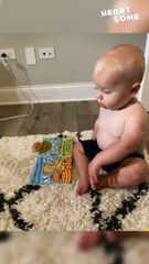 Precious Pages: Toddler's Impatient Love for Storybooks || Heartsome