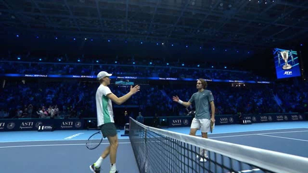 ATP Finals - Sinner lance parfaitement son Mast...