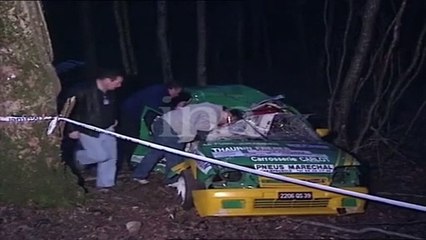 Raphaël Carlot's Fatal Crash @ Rallye Besançon 1993 (Aftermath)