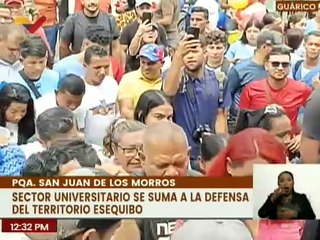 Sector Universitario del estado Guárico se suman a la defensa de la Guayana Esequiba