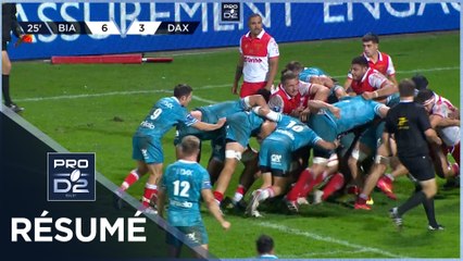 PRO D2 Saison 2023-2024 J10 - Résumé Biarritz Olympique-US Dax