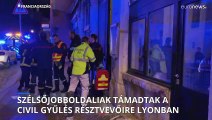 Szélsőjobboldali támadás egy palesztin civil konferencián Lyonban, többen megsérültek
