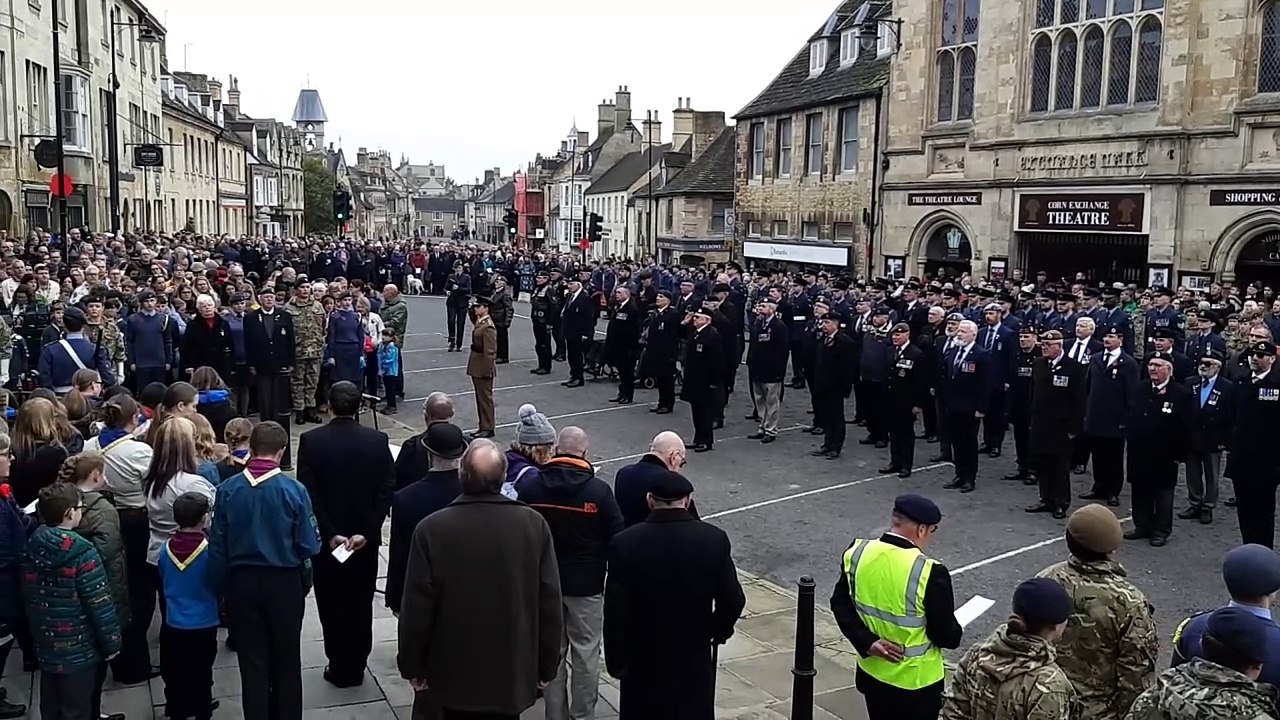 Stamford Remembrance Day 2023 - The National Anthem