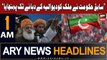 ARY News 1 AM Headlines 13th November 2023 | Fazal ur Rehman Criticizes PTI Govt