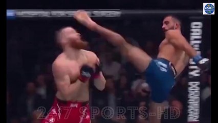 Shocking Moment: French Saint-Denis Landed a Head Kick to Knock out Frevola in Less than Two Minutes