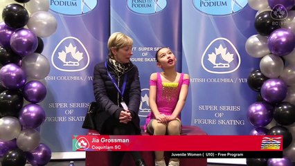 Juvenile Women U10 Free 2024 Skate Canada BC/YT Sectionals Super Series