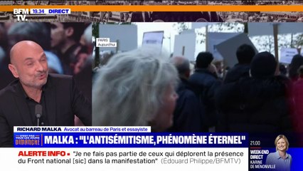 Pour Richard Malka, avocat, "l'antisémitisme est un phénomène éternel"