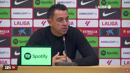 Xavi y la presión de los más jóvenes