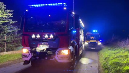 W domu w Przemyślu wybuchł pożar