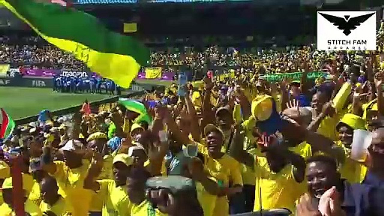 AFL 2023 final Mamelodi Sundowns vs Wydad Goals & Winning Celebration