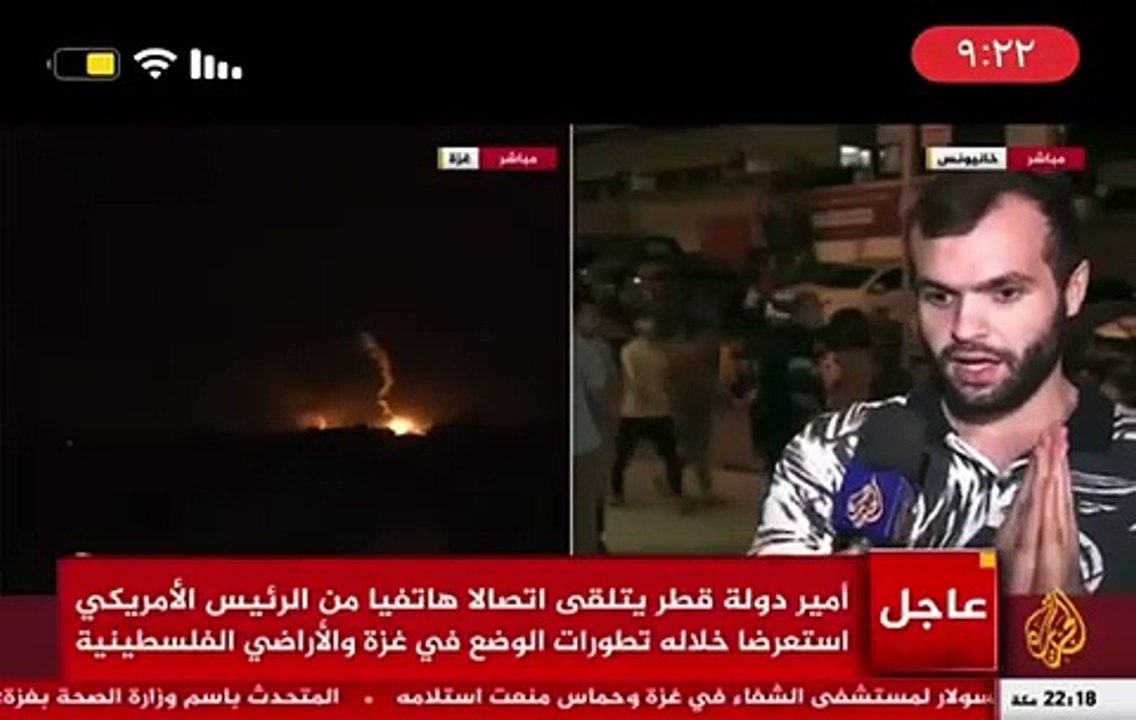 نازح من حي النصر غرب غزة يتحدث عن وجود جنود أمريكيين مع جيش الاحتلال الإسرائيلي