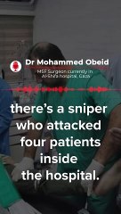 Doctor in Gaza's Al-Shifa Hospital