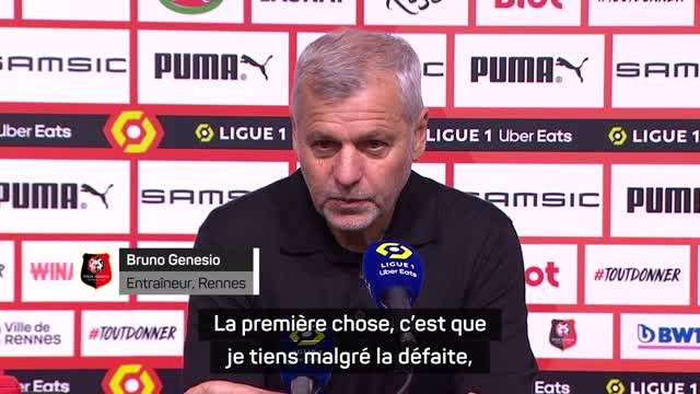 12e j. - Genesio : Je tiens malgré la défaite à féliciter mon groupe