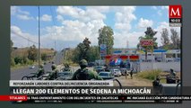 200 elementos de Sedena llegan a Michoacán por delincuencia organizada
