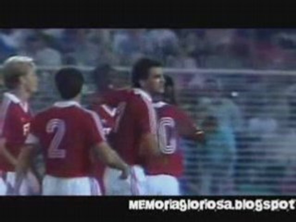 Benfica-4 Derry City-0 de 1989