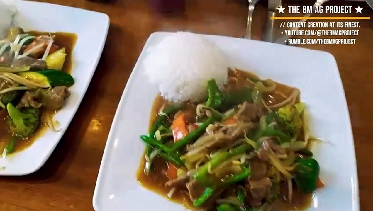 #Shorts Vietnamese Style Cuisine: Freshly cooked  Beef Chop Suey with  Vegetables and  Jasmine Rice