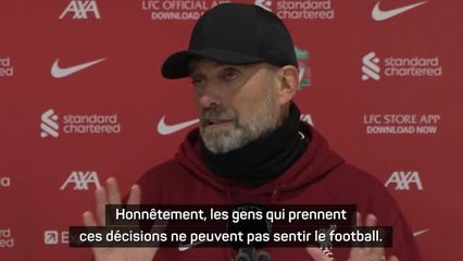 Liverpool - L'énorme coup de gueule de Klopp sur la programmation du match face à Man. City